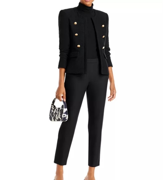 Theory Pants - Theory Straight Leg Ankle  Pants size 4 in black